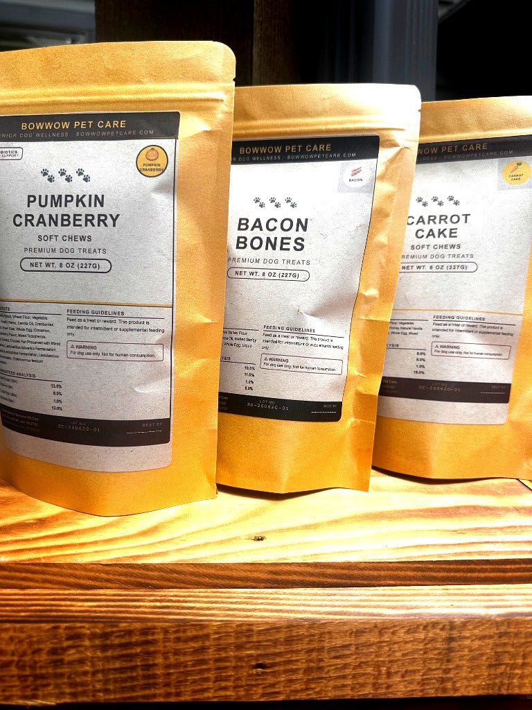 The Ultimate Snack Haul — All 3 Flavors | Senior Dog Treat Bundle