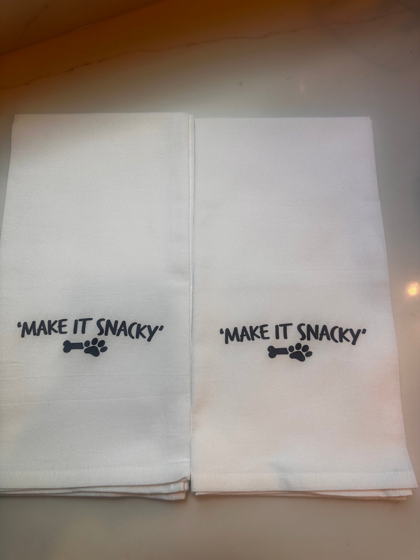 Momma's Kitchen Dish Towels-Make It Snacky