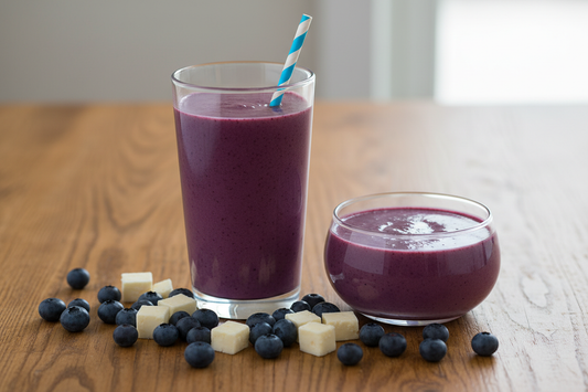 One Blender, Two Bowls: Momma's Magic Morning Smoothie