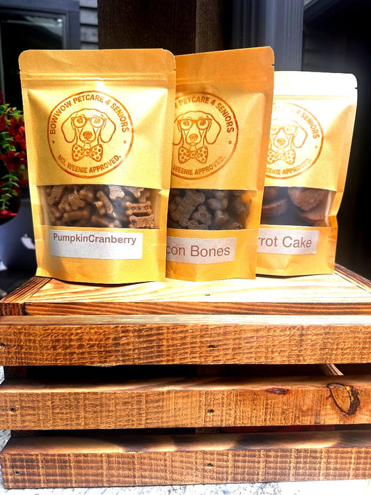 The Ultimate Snack Haul — All 3 Flavors | Senior Dog Treat Bundle