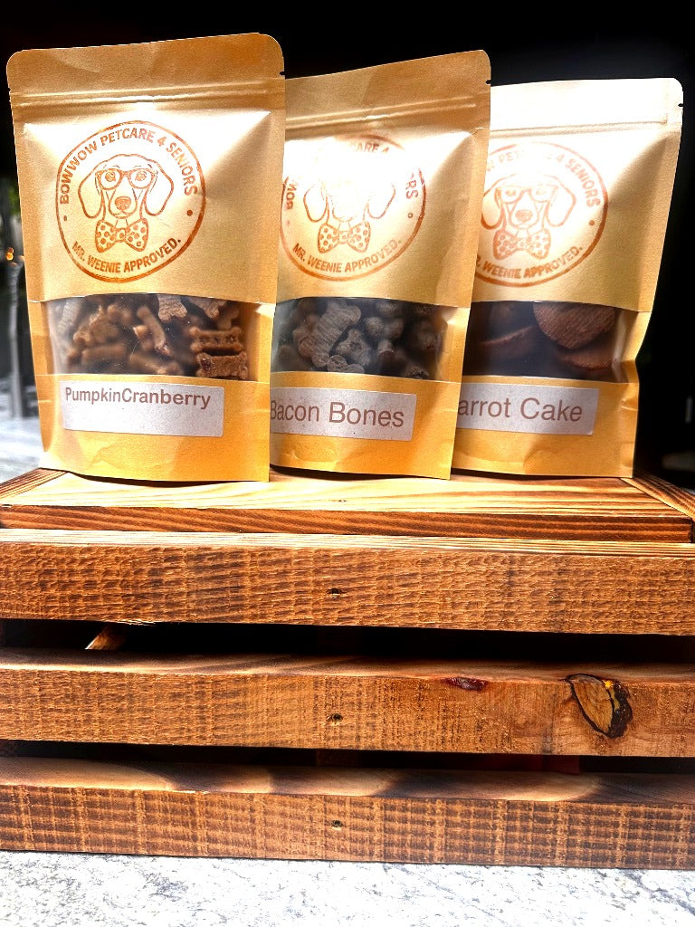 The Ultimate Snack Haul — All 3 Flavors | Senior Dog Treat Bundle
