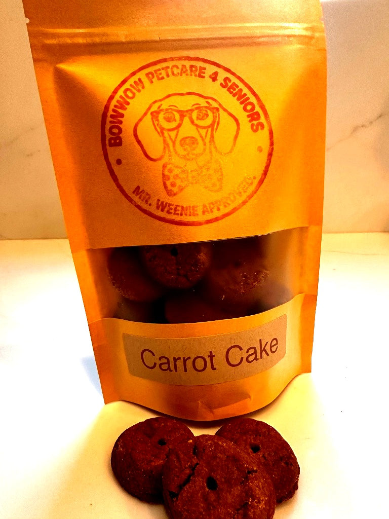 Carrot Cake Soft Chews — Senior Dog Treats | 8 oz