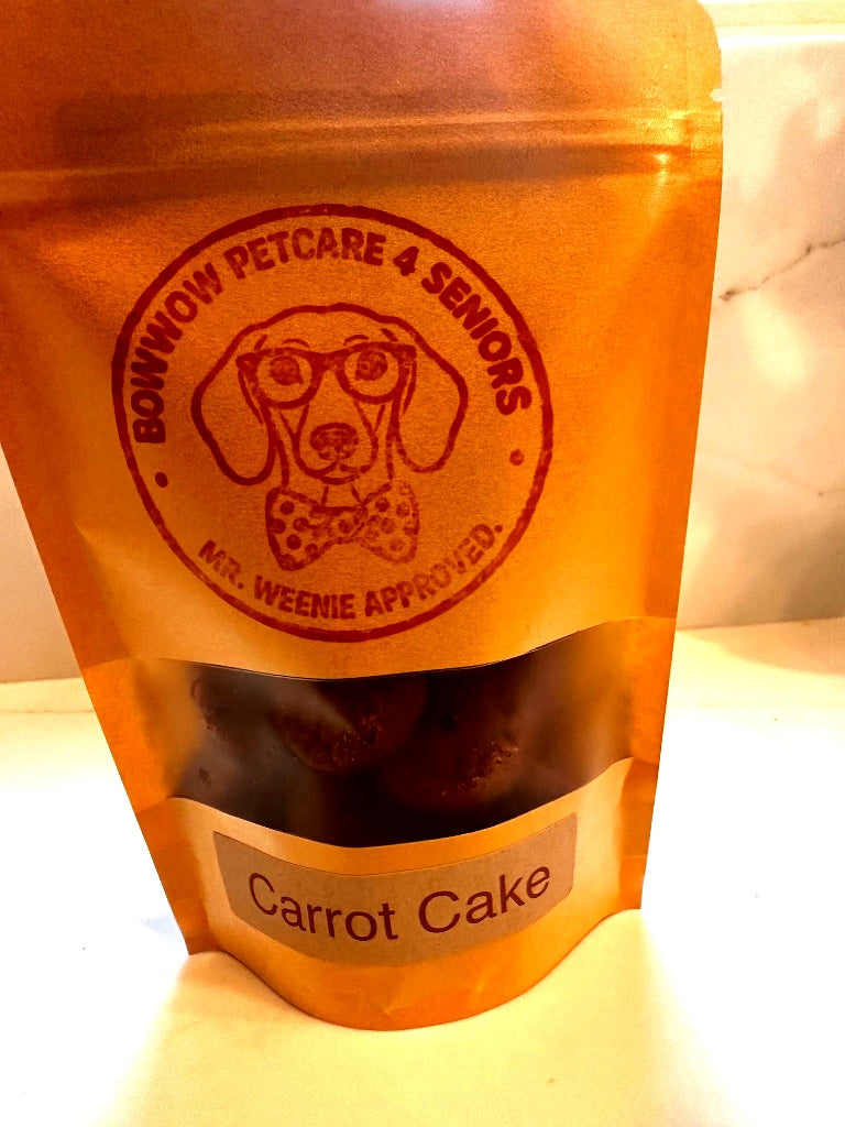 Carrot Cake Soft Chews — Senior Dog Treats | 8 oz