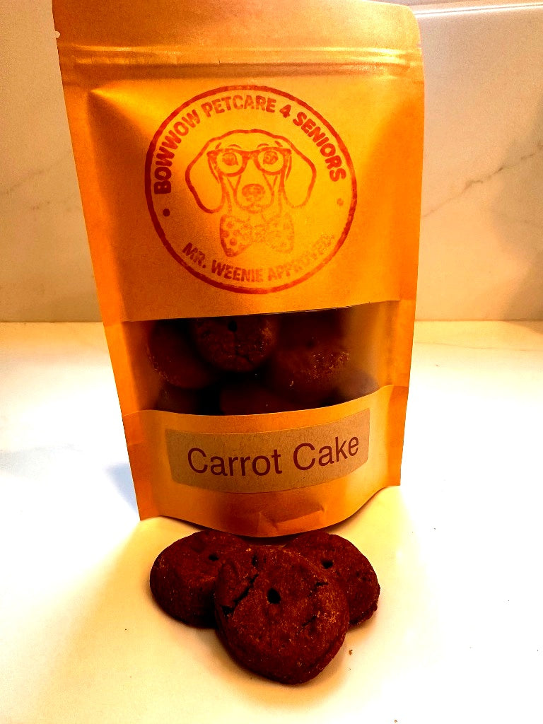 Carrot Cake Soft Chews — Senior Dog Treats | 8 oz