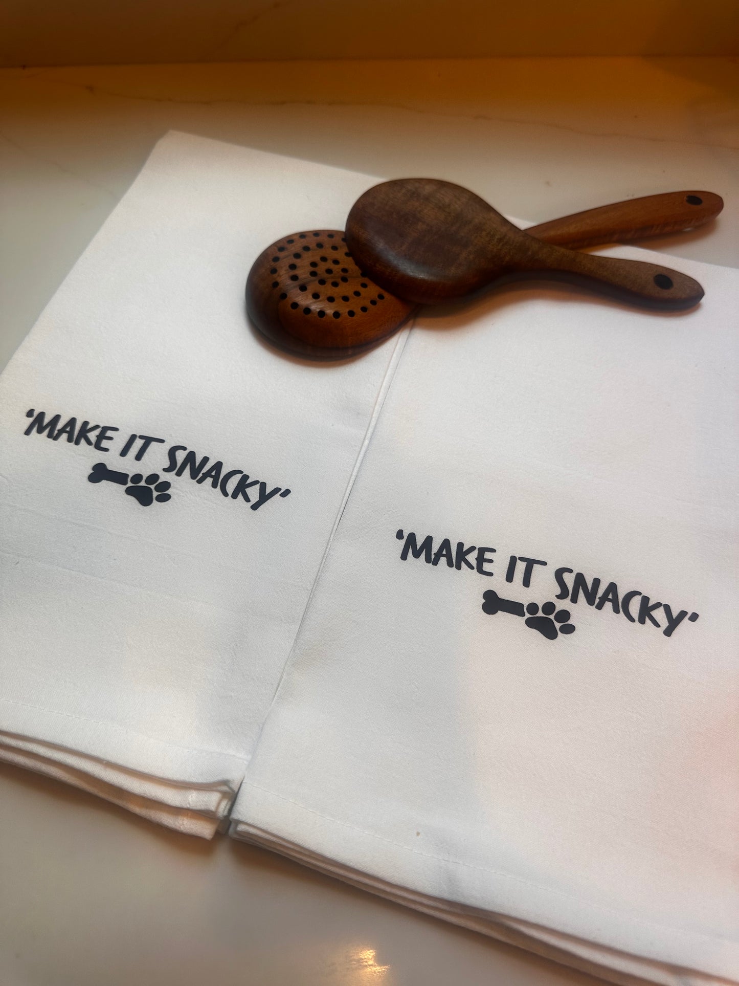 Momma's Kitchen Dish Towels-Make It Snacky