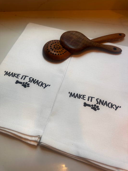 Momma's Kitchen Dish Towels-Make It Snacky