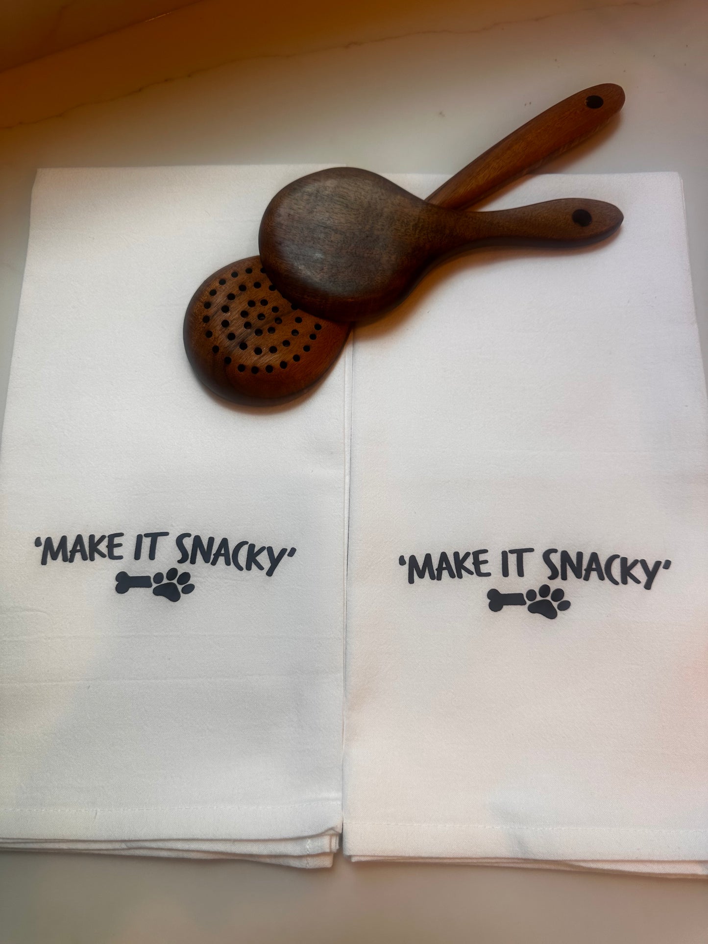 Momma's Kitchen Dish Towels-Make It Snacky