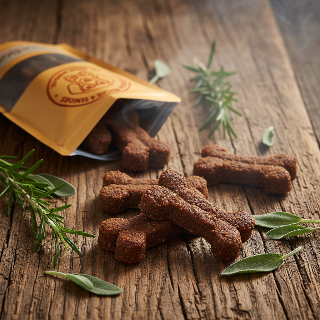 Bacon Bones Senior Dog Treats