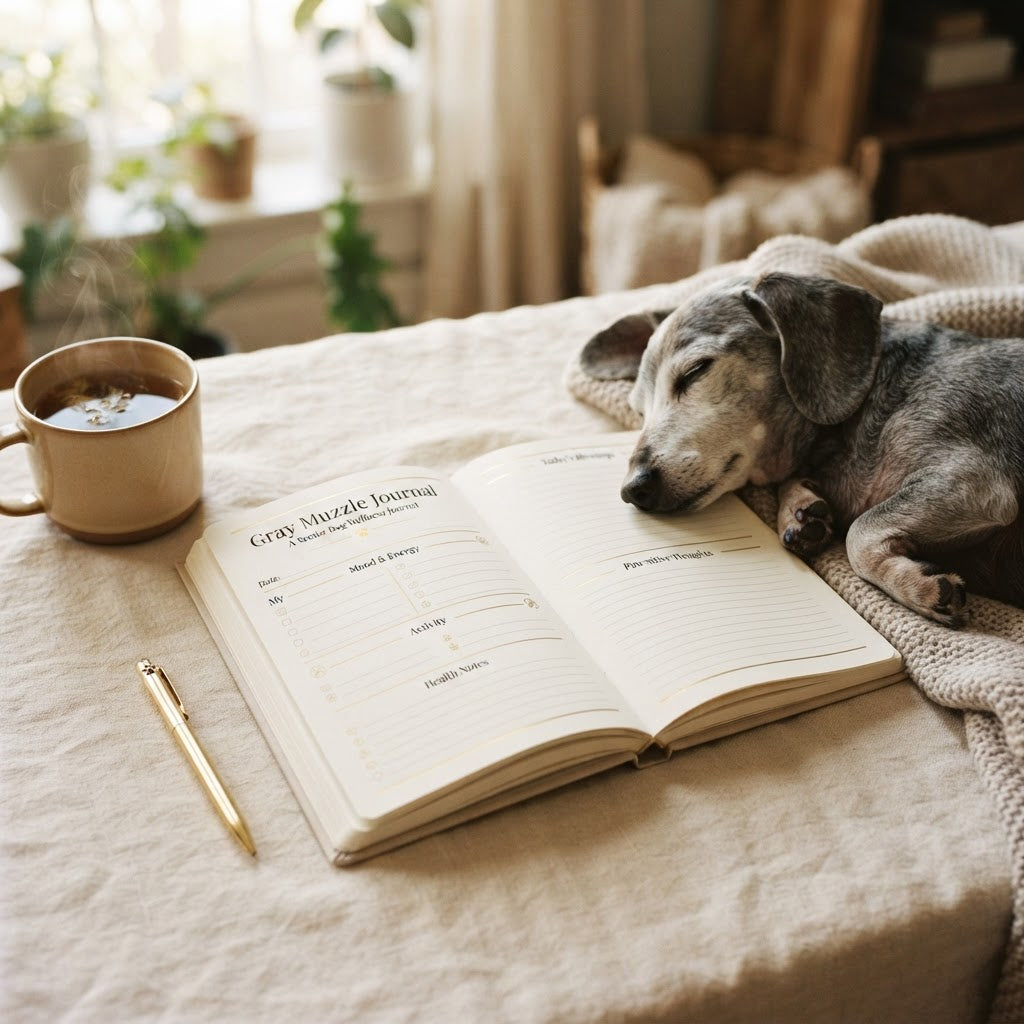 Gray Muzzle Journal — A Senior Dog Wellness Journal