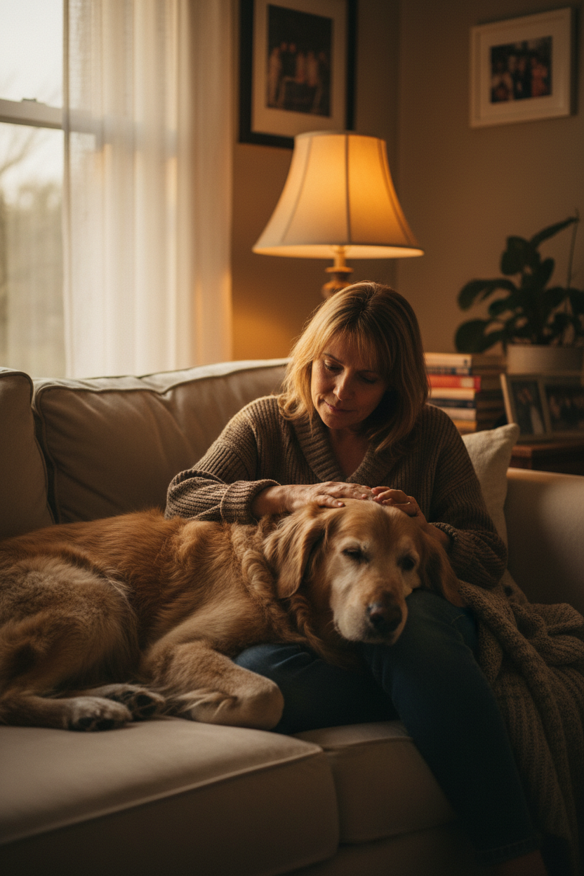 When It's Time to Plan — A Gentle End-of-Life Guide for Senior Dog Families